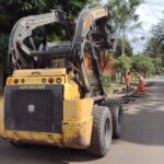 INICIÓ LA OBRA DE CLOACAS: DESVÍOS EN AV. SAN MARTÍN Y SPILIMBERGO