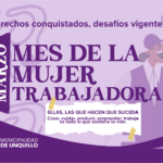 MARZO, MES DE LA MUJER TRABAJADORA